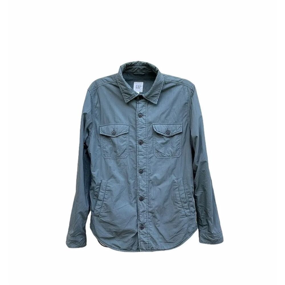 ✨Gap Fleece Men’s Lined Moonlnig Utility Jacket Sz Medium Shirt✨